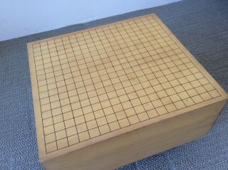 Japanese Vintage GO IGO BOARD / Goban / W 41.  5×D45.  5× H 32.  2[cm] 16.  5kg 7