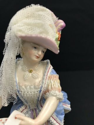 A antique 19th century Meissen figuring 4