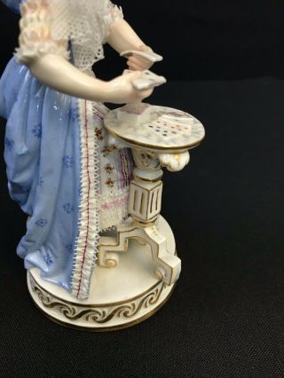 A antique 19th century Meissen figuring 9