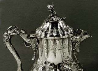 Eoff & Shepard Silver Pitcher c1855 Chinese Style 10