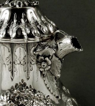 Eoff & Shepard Silver Pitcher c1855 Chinese Style 9