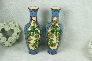 PAIR PAUL MILET sevres porcelain vases 3