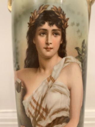 Royal Vienna Hand Painted Antique Vase 3