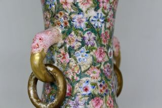 Museum Quality Chinese Porcelain Vase Signed 11