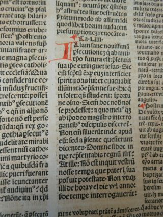 , Rare Incunabula,  City Of God Augustine Of Hippo Kilian Fisher 1494