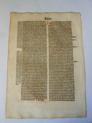 , Rare Incunabula,  City of God Augustine of Hippo Kilian Fisher 1494 8