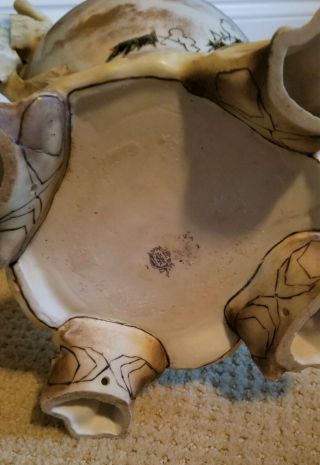 Antique Mermaid & Merman Porcelain Vase - Sea Serpent 9