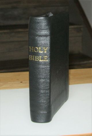 Antique 1863 Holy Bible Restored