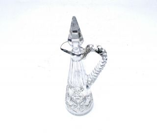 French antique Baccarat 1916 Fantasie Crystal Decanter Claret Jug Tsar 4