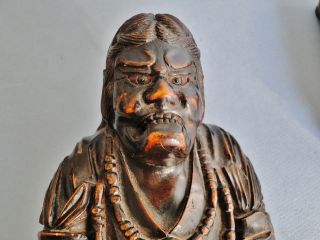 Lg Japanese Wood Okimono Adachigahara Cannibalistic Witch By Masa Nori Edo 1850
