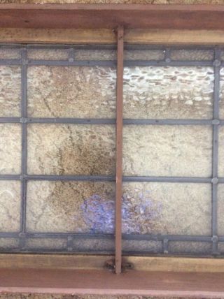 Large Rectangular Stain Glass Wood Frame Panel (63” X 23”) 4