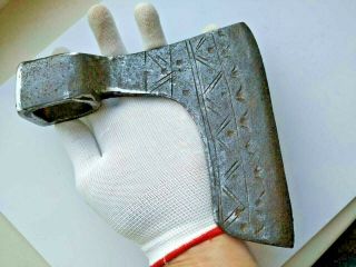 Ancient Ax Iron,  Kievan Rus - Vikings,  Ornament Very Big