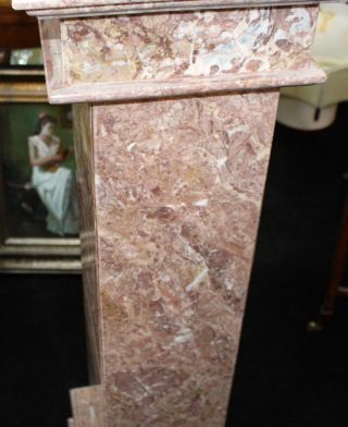 Heavy Rouge Marble Pedestal 2