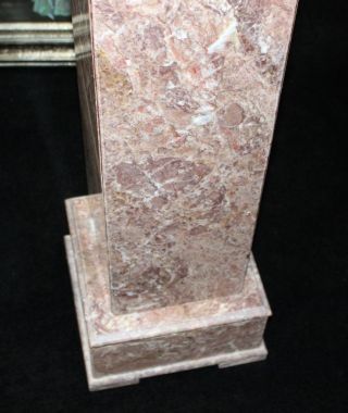 Heavy Rouge Marble Pedestal 3