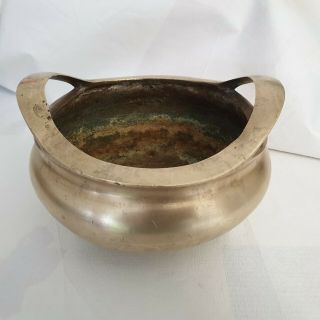 15 Old Chinese Bronze Censer Xuande Marked