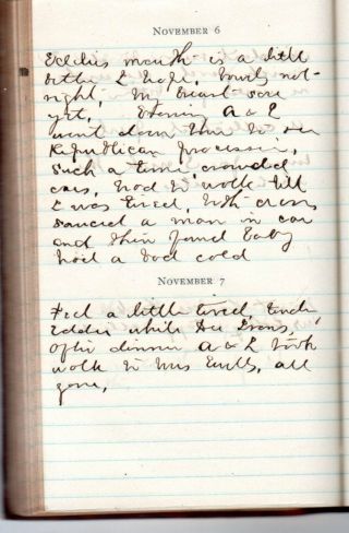 14 Handwritten West Coast San Francisco CA Diaries Matilda Cobb Perley 1875 - 1898 5