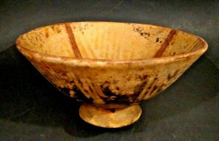 Large Pre Columbian Narino Culture Pedestal Bowl - Ecuador - 850 To 1500 Ad