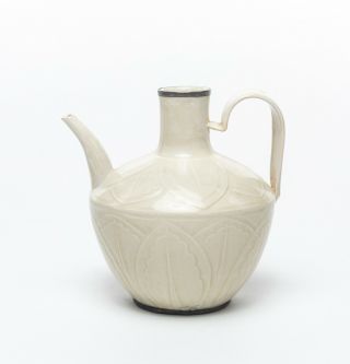 Chinese Antique/vintage Ding Ware White Glazed Porcelain Pot