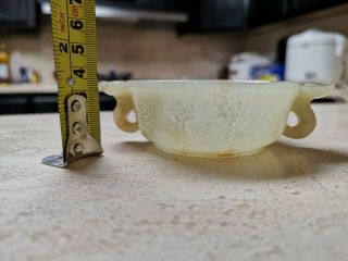 From Old Estate Chinese Qing Yellow Skin White Jade Libation Cup Asian China 12