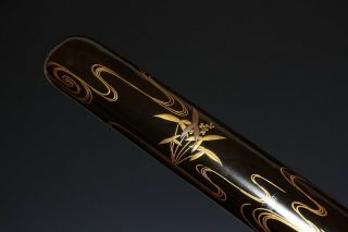 Japan Antique Edo Gold 蒔絵 tanto Koshirae Kabuto samurai sword Katana yoroi Busho 3
