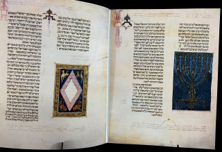 CERVERA BIBLE,  1299 - 1300 AD,  Facsimile 3