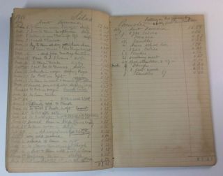 Old Handwritten Farmer Ledger Personal Diary Silas Brewster 1865 - 69 Civil War 11