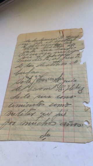 SIGNED Manuscript by CHE GEVARA Cuban REVOLUTION 2