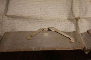 late c1500 very very large manuscript document skin parchment signed 3