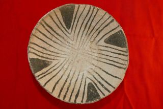 Precolumbian Anasazi Chaco Bowl W/ Clan Symbol 6 1/8 W X 3 1/8 H No Restoration