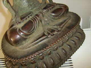 Antique Ming Dynasty Bodhisattva Figure Amitayus Buddha Bronze Statue 18th 19thC 2