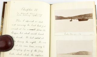 1902 SHETLAND MANUSCRIPT SCOTTISH TOUR 19 PHOTOGRAPHS MAP ORKNEY ABERDEEN LEITH 7