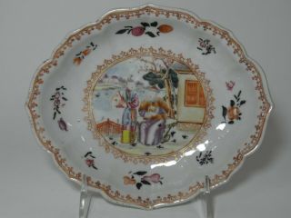 Chinese Porcelain Oval Plate