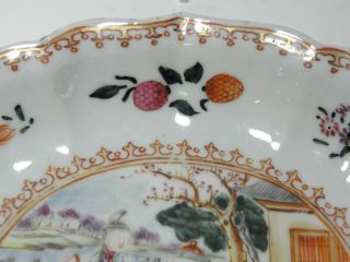 CHINESE PORCELAIN OVAL PLATE 4