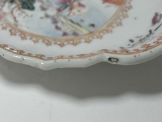 CHINESE PORCELAIN OVAL PLATE 6