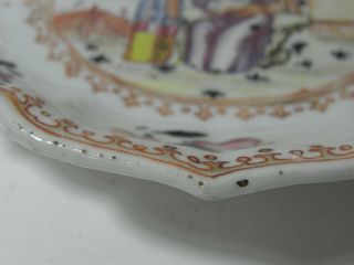 CHINESE PORCELAIN OVAL PLATE 7