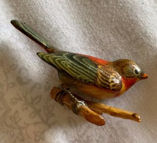 Wooden Bird Pins (2) Takahashi Style