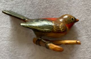 Wooden Bird Pins (2) Takahashi Style 4