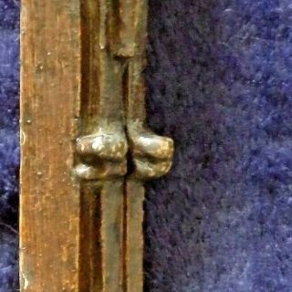 Rare Mediaeval Gothic Church wood carving possibly from a rood screen 13th.  cent. 6