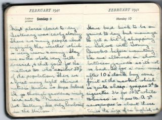 1941 Handwritten British Army Soldier 