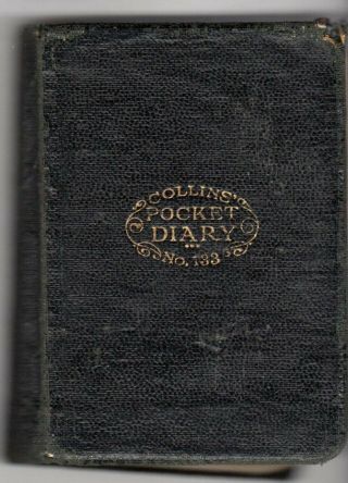 1941 Handwritten British Army Soldier ' s Diary Africa POW Camp Albert Hill Putney 3
