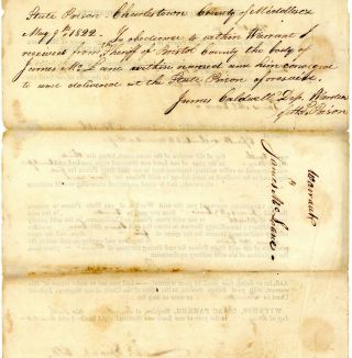 1822 Early - Am - - Doc JAMES Mc LANE WITH INTENT TO COMMIT A RAPE 2