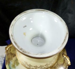Rare Paris Francois Boucher Porcelain / Sevres Hand Painted Covered Urn 8