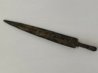 Authentic Ancient Greek Age Era Bronze Spear Short Sword Dagger