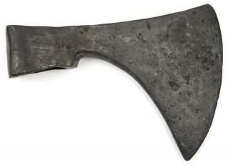 Ancient Rare Authentic Viking Kievan Rus King Size Iron Battle Axe 12 - 14th Ad
