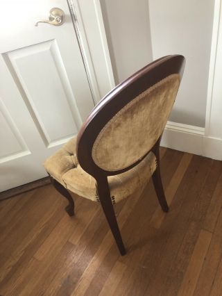 Antique Carlton McLendon Victorian Slipper Chairs 5