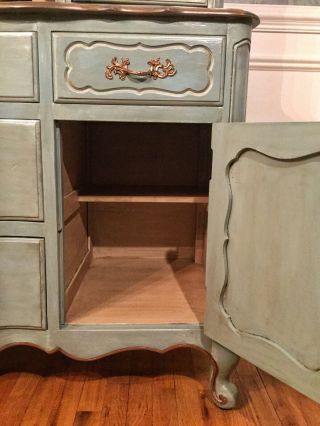 French Provincial Hutch/China Cabinet/Library/Nursery - Available 11