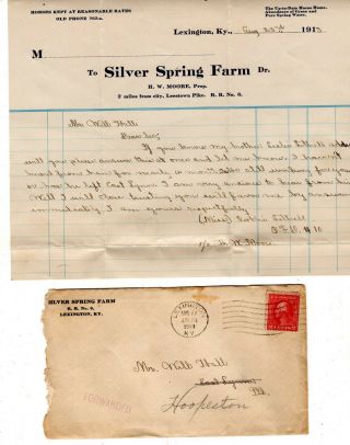 108 Vintage Handwritten Letters Hall Family Hoopeston Illinois Muncie Indiana 6