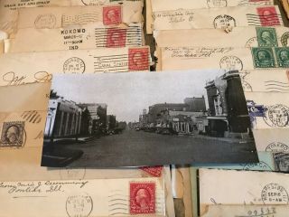 108 Vintage Handwritten Letters Hall Family Hoopeston Illinois Muncie Indiana 8