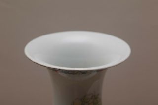 Chinese Famille Rose Porcelain Large Vase,  Marked 9