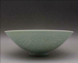 Vivid Chinese Antique Song Hutian kiln Porcelain Phoenix Hat bowl 2